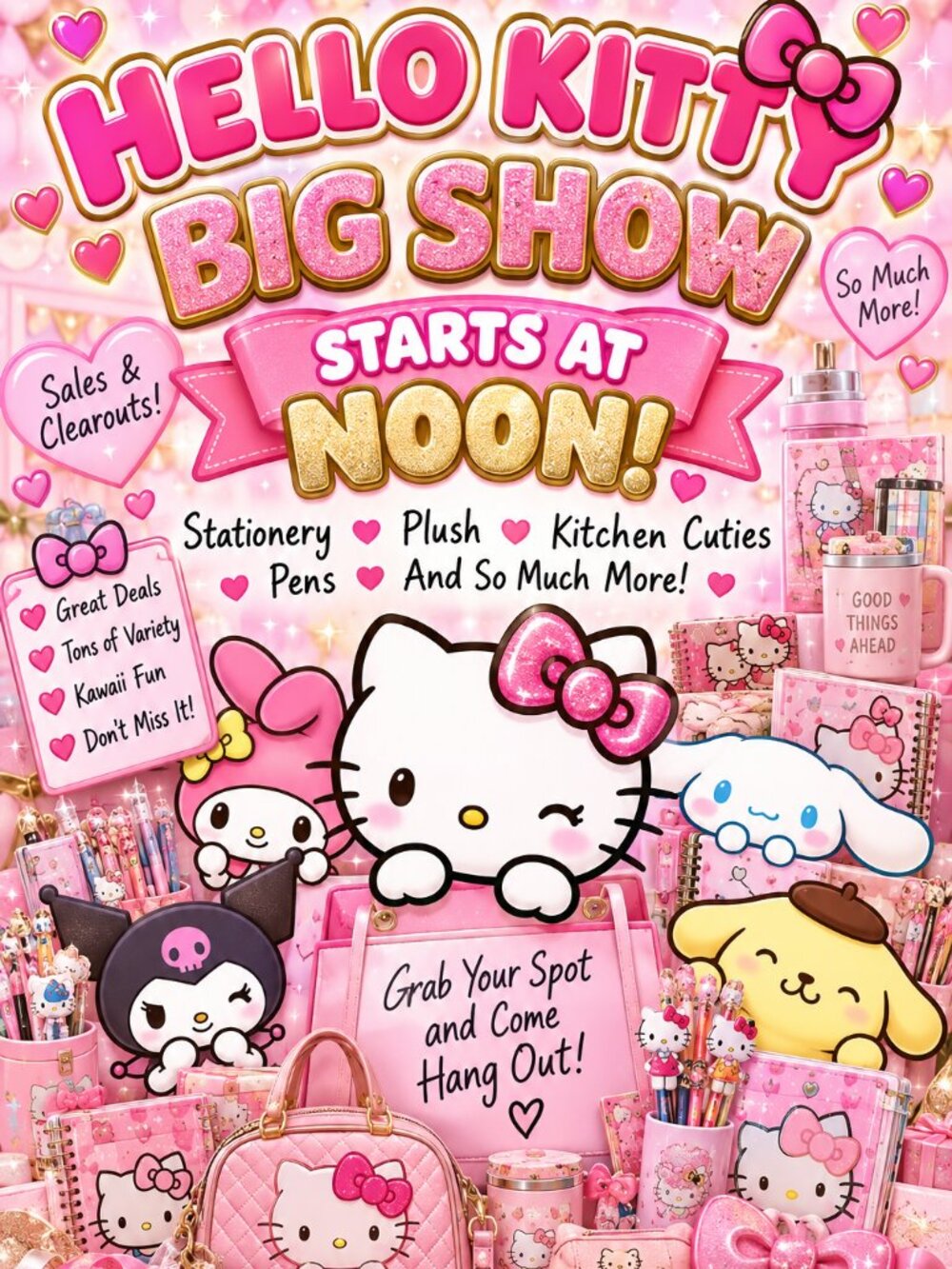 #1 Sprinkled Pink Live Show! Bead & Building - Picture 2 of 15